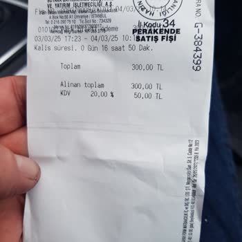 Buyaka AVM Otoparkında Haksız Ücret Talebi
