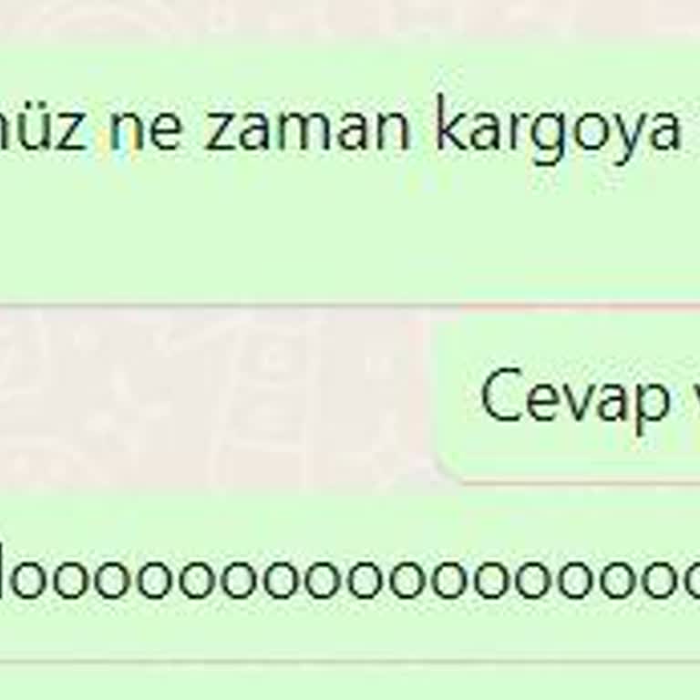 Sipariş Verdim, Kargoya Verilmedi Ve İletişim Sorunu Yaşadım