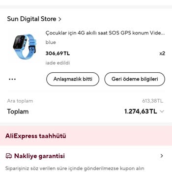 Kusurlu Saatler Ve Eksik İade Ücreti Sorunu