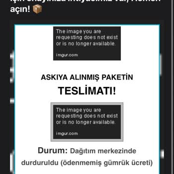 Kargo Firmalarından Gelen Sahte E-postalarla İlgili Şikayet