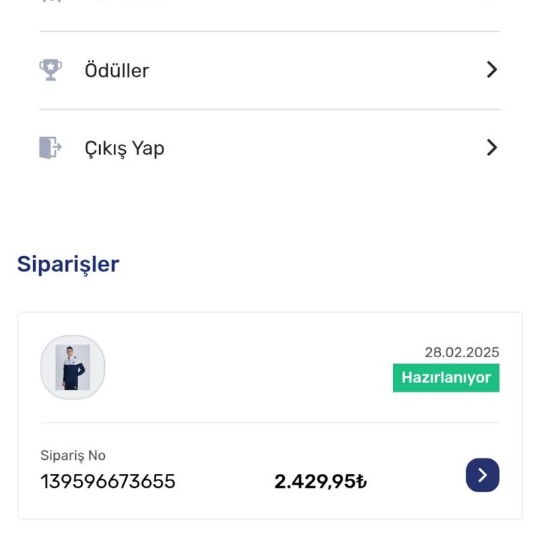 Fenerium Sipariş Takibi Ve Kargo Sorunu