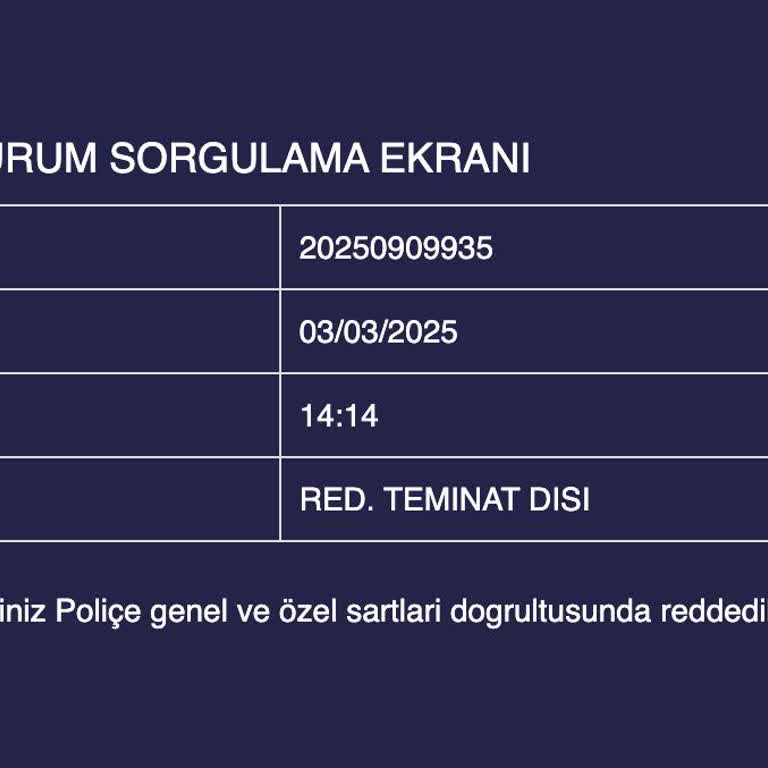 Gig Sigorta İle Hayal Kırıklığı: Pil Değişimi Reddedildi!