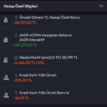 İş Bankası'ndan Haksız Kart Ücreti İadesi Talebi