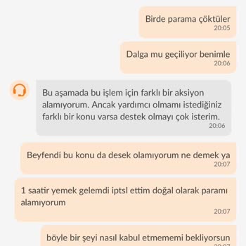 İftar Vaktinde Teslim Edilmeyen Sipariş Mağduriyeti