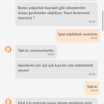 İftar Vaktinde Teslim Edilmeyen Sipariş Mağduriyeti