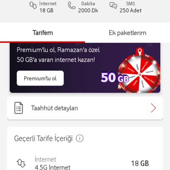 Eksik İnternet Paketi Ve Yetersiz Müşteri Hizmetleri