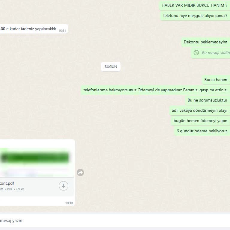 Geç Gelen İade Ve Stresli Süreç: Bir Daha Asla!