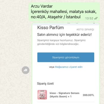 Kisso Parfüm Kampanyası: Ürün Teslimatı Sorunu