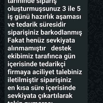 Epttavm'den Sipariş Verdim Ürün Hala Yok