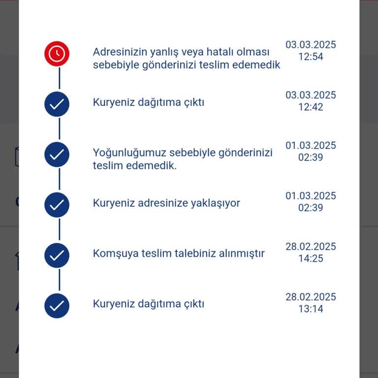 Aras Kargo'nun Teslimat Sözünü Tutmaması Ve Adres Sorunu