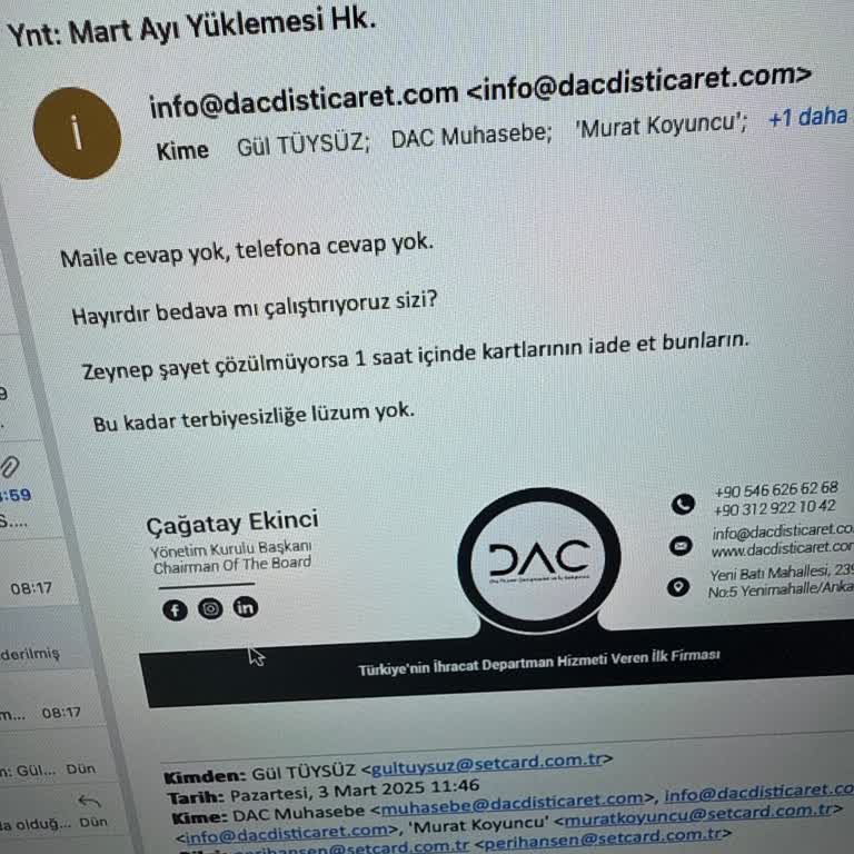 Setcard Kurumsal'da Müşteri İletişim Sorunları Ve Söz Verme Eksiklikleri