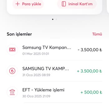 Samsung TV Kampanya İadesinde Sorun Yaşadım