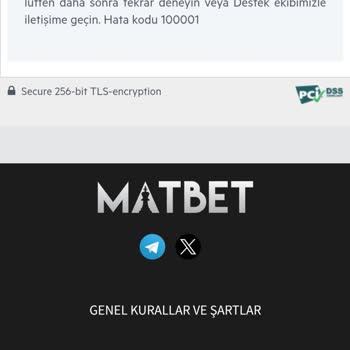 Matbet'te Kimlik Doğrulama Ve Çekim Sorunu