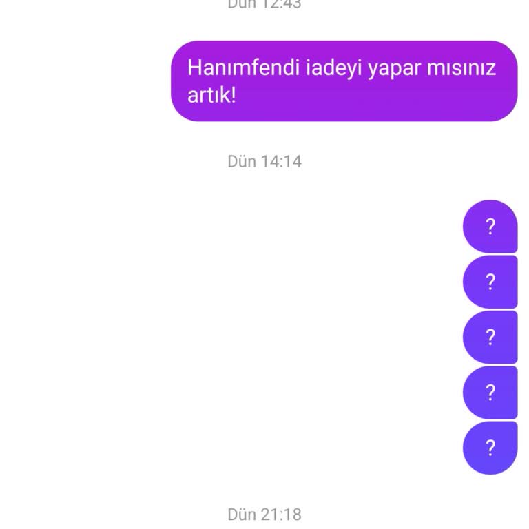 Sipariş İptali Sonrası Geri Ödeme Sorunu