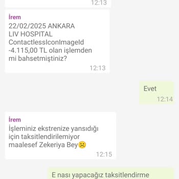 Taksit Kampanyası Hayal Kırıklığı