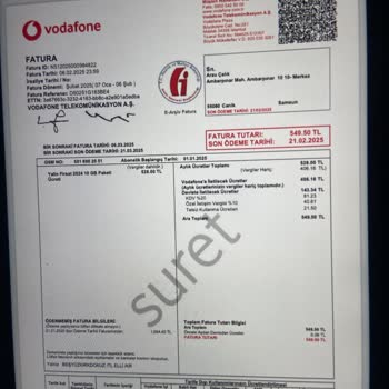 Vodafone'un Haksız Fatura Ve Taahhüt İptali Sorunu