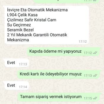 Lüks Saat Siparişinde Büyük Hayal Kırıklığı