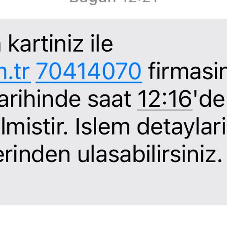Beklenmedik Ücret Kesintisi Ve Onaysız İşlem
