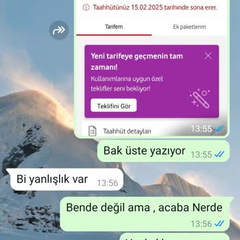 Yanıltıcı Tarifeler Ve Vodafone'un İlgisizliği