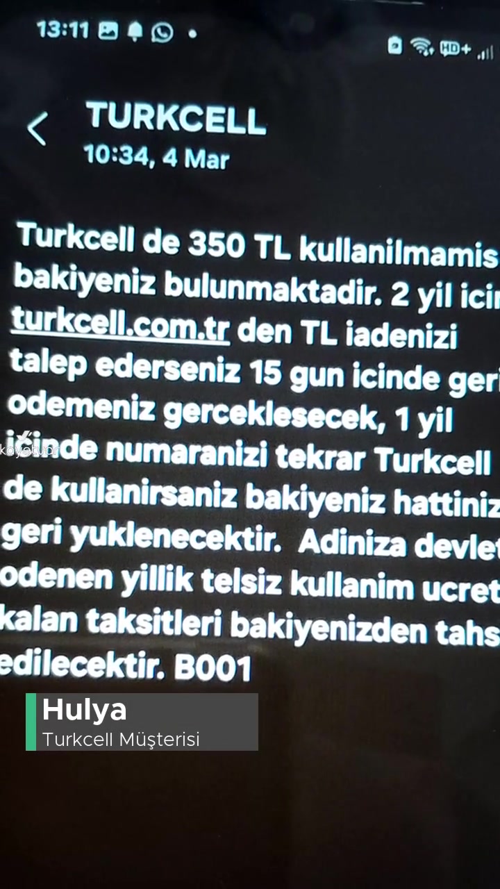 Turkcell Alacak Sorgulama Tl İade Talep Hatlı Telefon İptal! videonun kapak resmi
