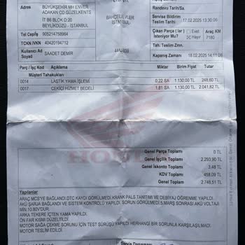 Honda Forza 750 Motosikletimde Çözülmeyen Sorunlar Ve Servis Yaklaşımı