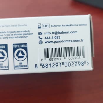 Hepsiburada Şüpheli Ürün: Parodontax Diş Macunu!