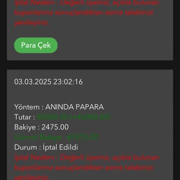 Kolaybet Kazancımı Ödemiyor Siteye Giriş Yapamıyorum