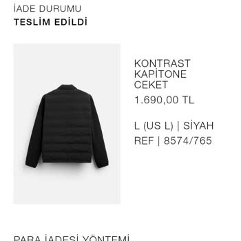Zara'dan Ücret İadesi Bekleyen Müşterinin Sabır Tükenişi