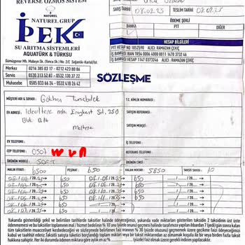 Yüksek Fiyatlı Su Arıtma Cihazı Ve İade Sorunu