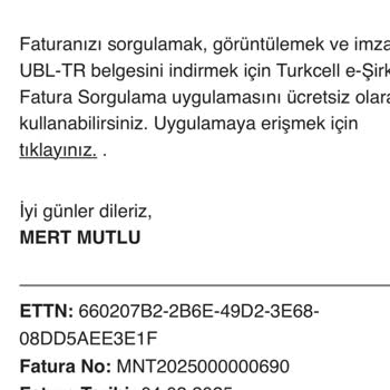 Yanlış Fatura Ve Erişim Sorunları