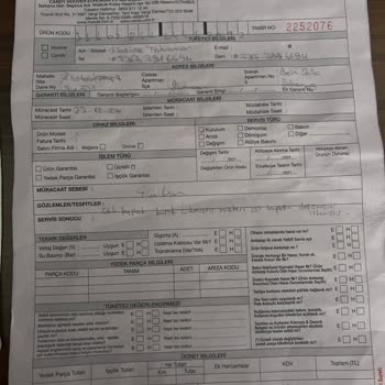 Kırık Kurutma Makinesi Ve İlgisiz Servis Sorunu
