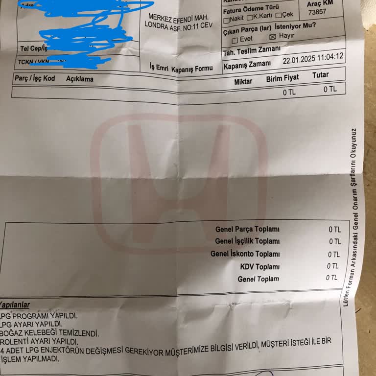 Garanti Kapsamında Çözülmeyen Araç Sorunu