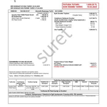 İzinsiz Faturalı Hatta Geçiş Ve Taahhüt İhlali