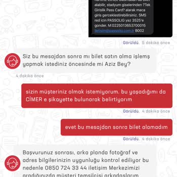 Tekrar Eden Passokart Başvuru Sorunu