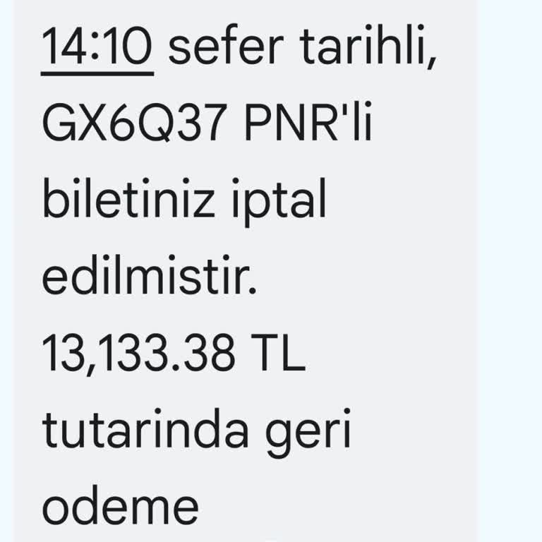 Sunexpress İade Sürecinde Mağduriyet