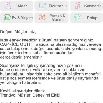 Trendyol İade Sürecinde Karışıklık Ve Çözüm Eksikliği