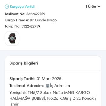 Yanlış Şehre Gönderilen Kargo Ve Ulaşılamayan Müşteri Hizmetleri