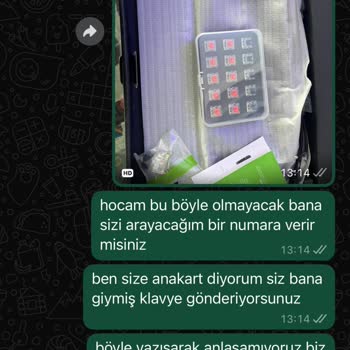 Geciken Anakart Ve İlgisiz Müşteri Hizmetleri