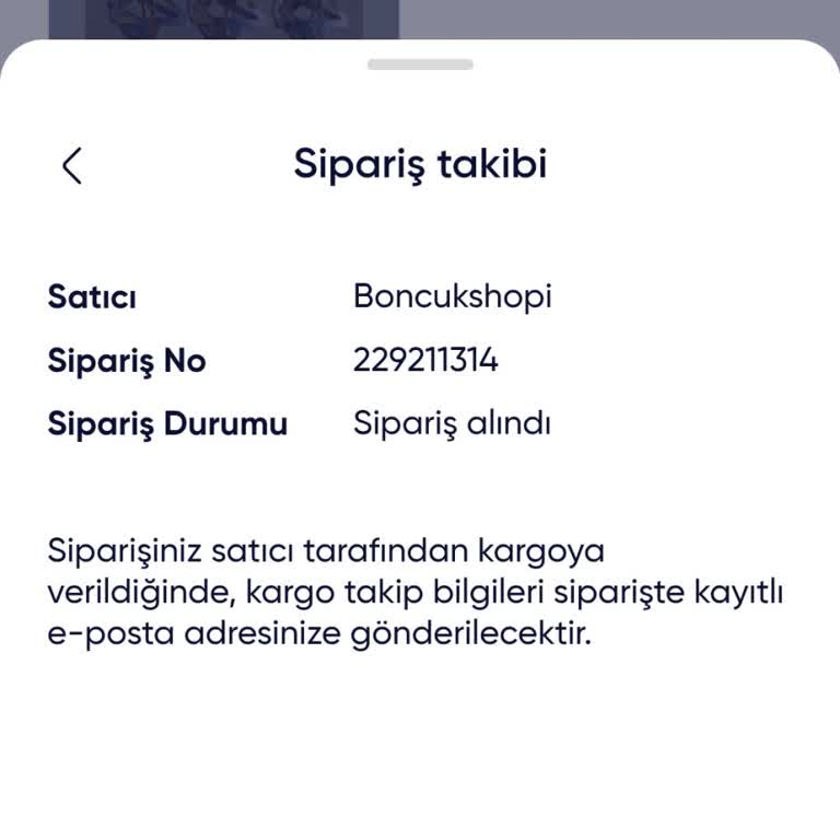 Siparişin Akıbeti: Ne Ürün Var Ne İade!