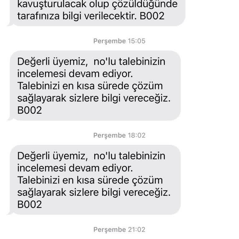 Taksit Sözü Verip Yerine Getirmeyen Ve İptal Sürecini Uzatan Firma