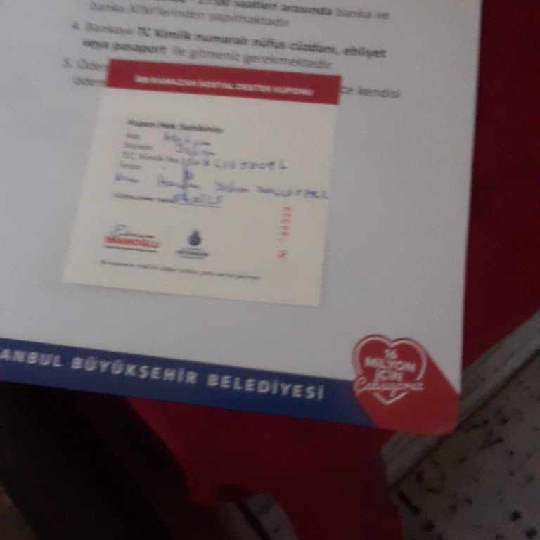 İBB Kuponu İçin SMS Bekleyişi