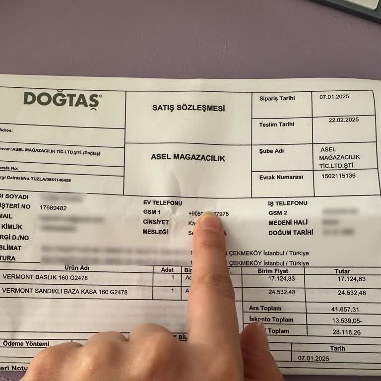 Doğtaş Sancaktepe Şubesi: 56 Günlük Teslimat Gecikmesi