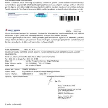 Zorunlu Sigorta Kesintileri Ve İade Talebi