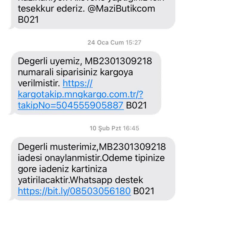 Para İadesi Sorunu Ve İlgisiz Müşteri Hizmetleri