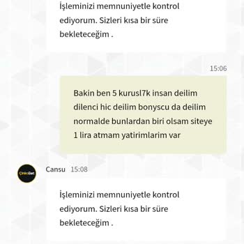 Çinko Çekim İptali Ve Destek Sorunları