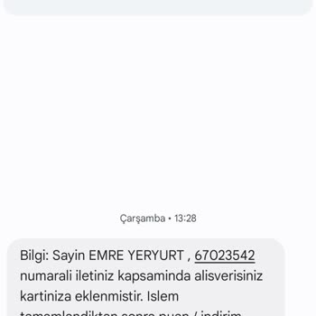 Migros'ta Çikolata Alışverişinde Money Puanı Sorunu