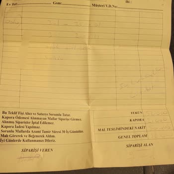 Oslo Koltuk Takımında Sünger Sorunu Ve İlgisizlik