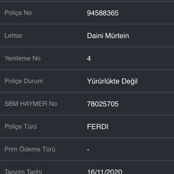 Kapanmış Kredi İçin Zorunlu Sigorta İadesi Talebi