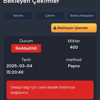 Haksız Çekim İptali
