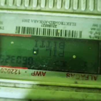 Su Sayacı Pili Değişimi İçin Bekleyiş